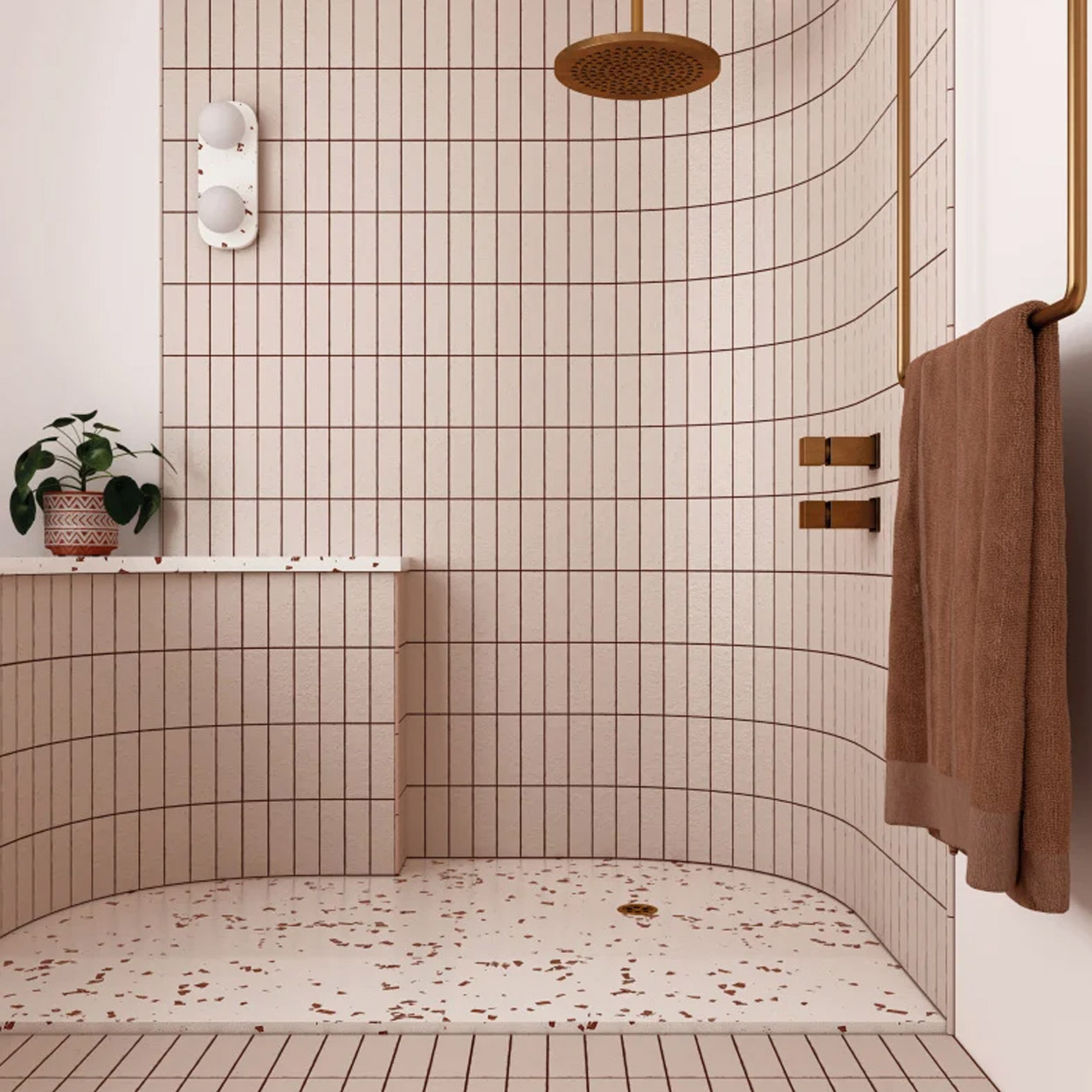 Equipe Ceramicas Kalma Rose mat 6x18.6cm